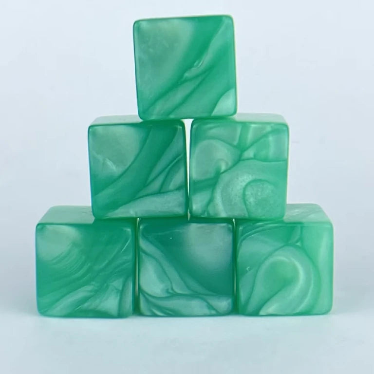 Custom Personalized Dice - Acrylic D6 dice, can be engraved with logos, text, patterns, symbols, etc