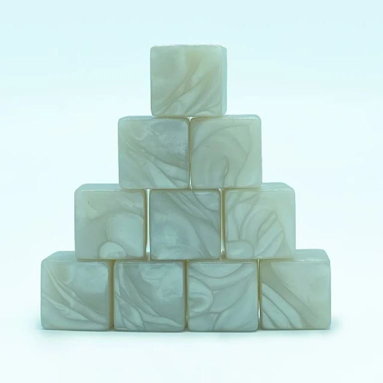 Custom Personalized Dice - Acrylic D6 dice, can be engraved with logos, text, patterns, symbols, etc