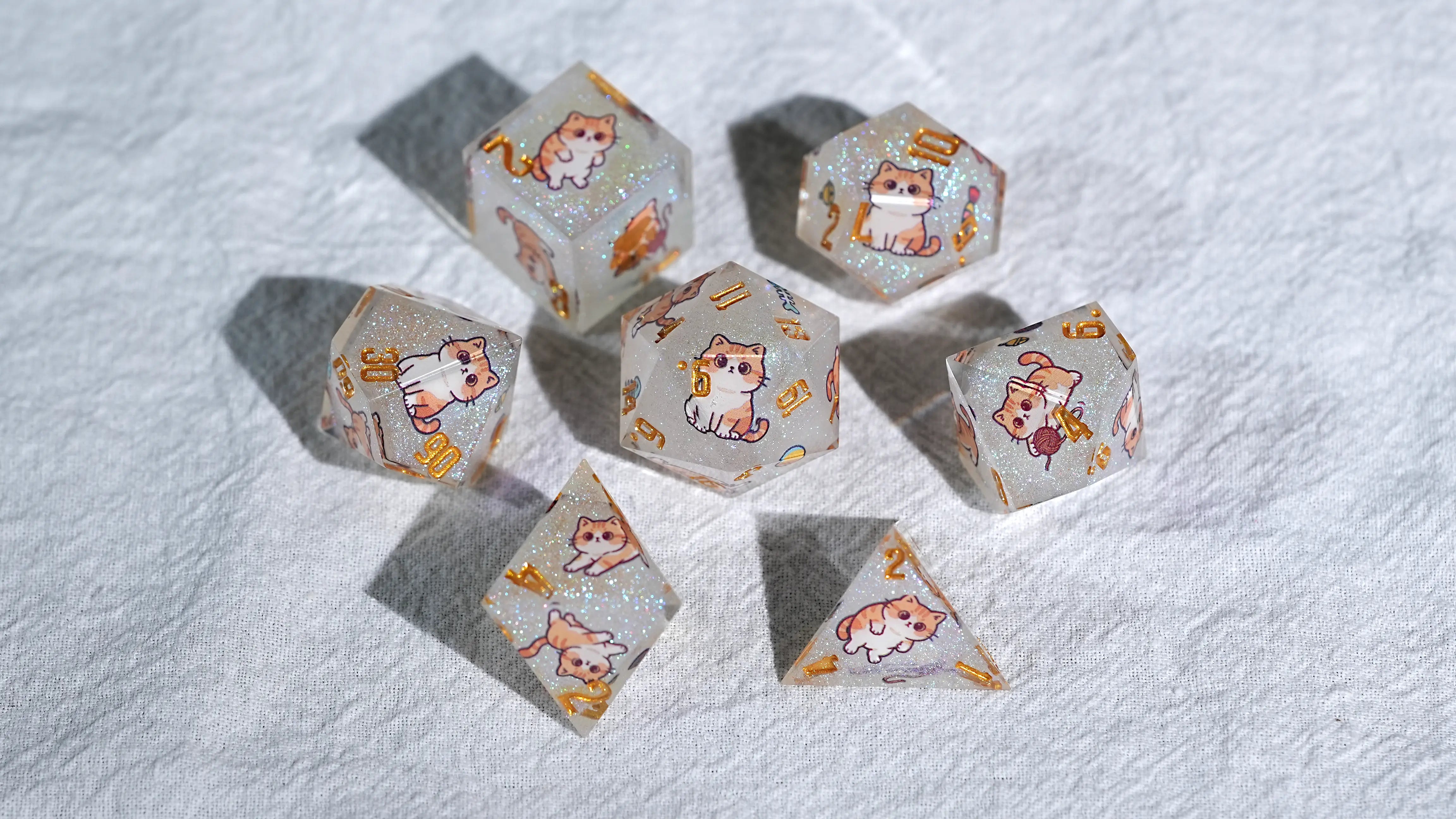 Kickstarter Dice –  Cat Dice Collection