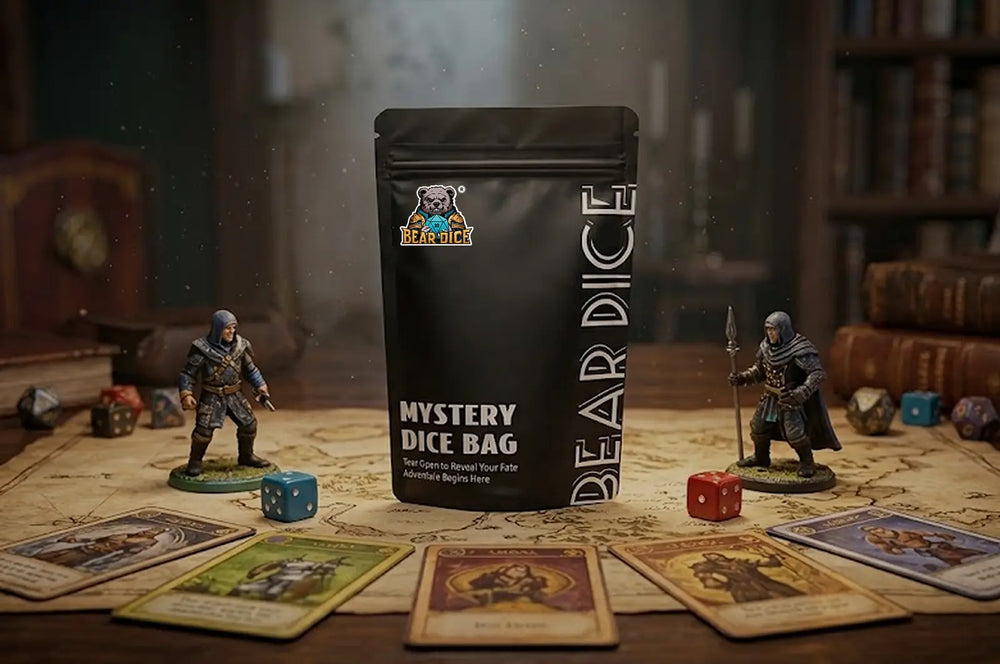 Mystery DND Dice Blind Box | Bear Dice