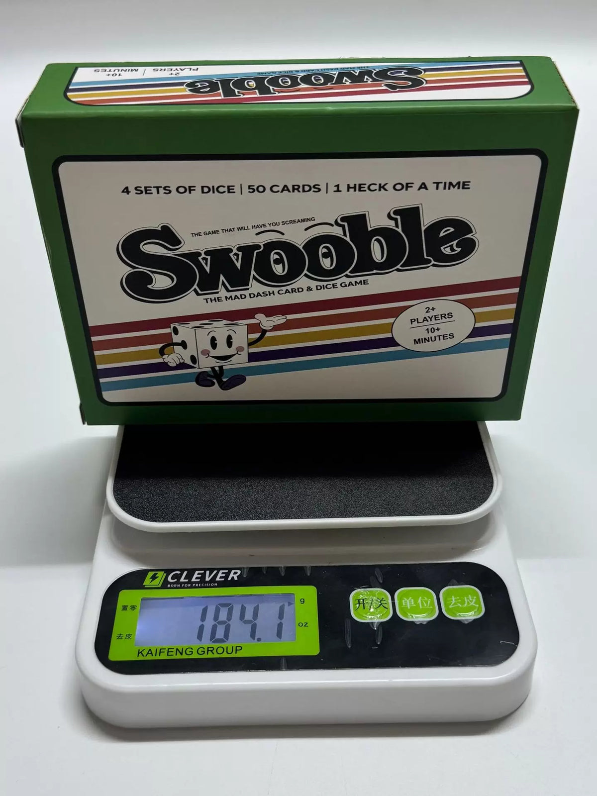 Cross-border Swooble fast-paced card and dice games for teens and adults | Family party outings