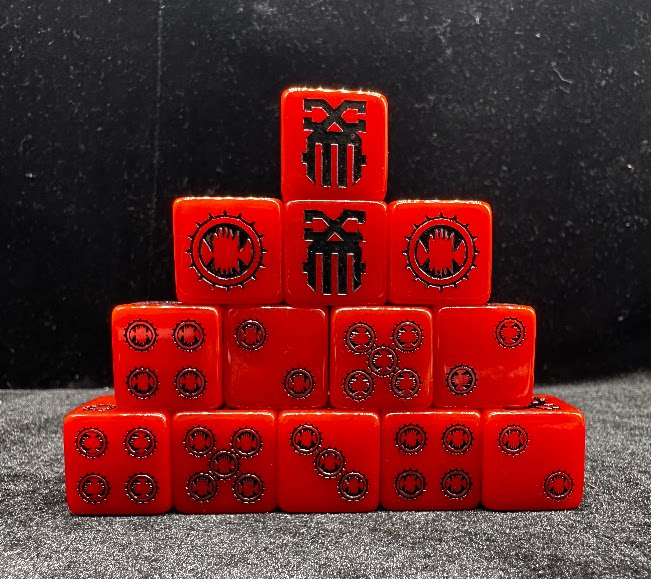 World Swallower Dice Set – Warhammer 40K AoS HH Board Game Dice | 10/15/20 Pieces