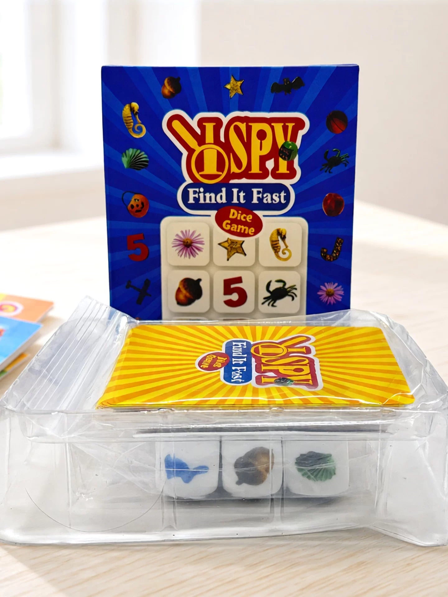 SPY Find It Fast Game is an immersive spy adventure fast-paced dice board game for children