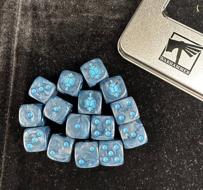 Grey Knights Dice Set | Warhammer 40K, AOS & Old World Tabletop Dice