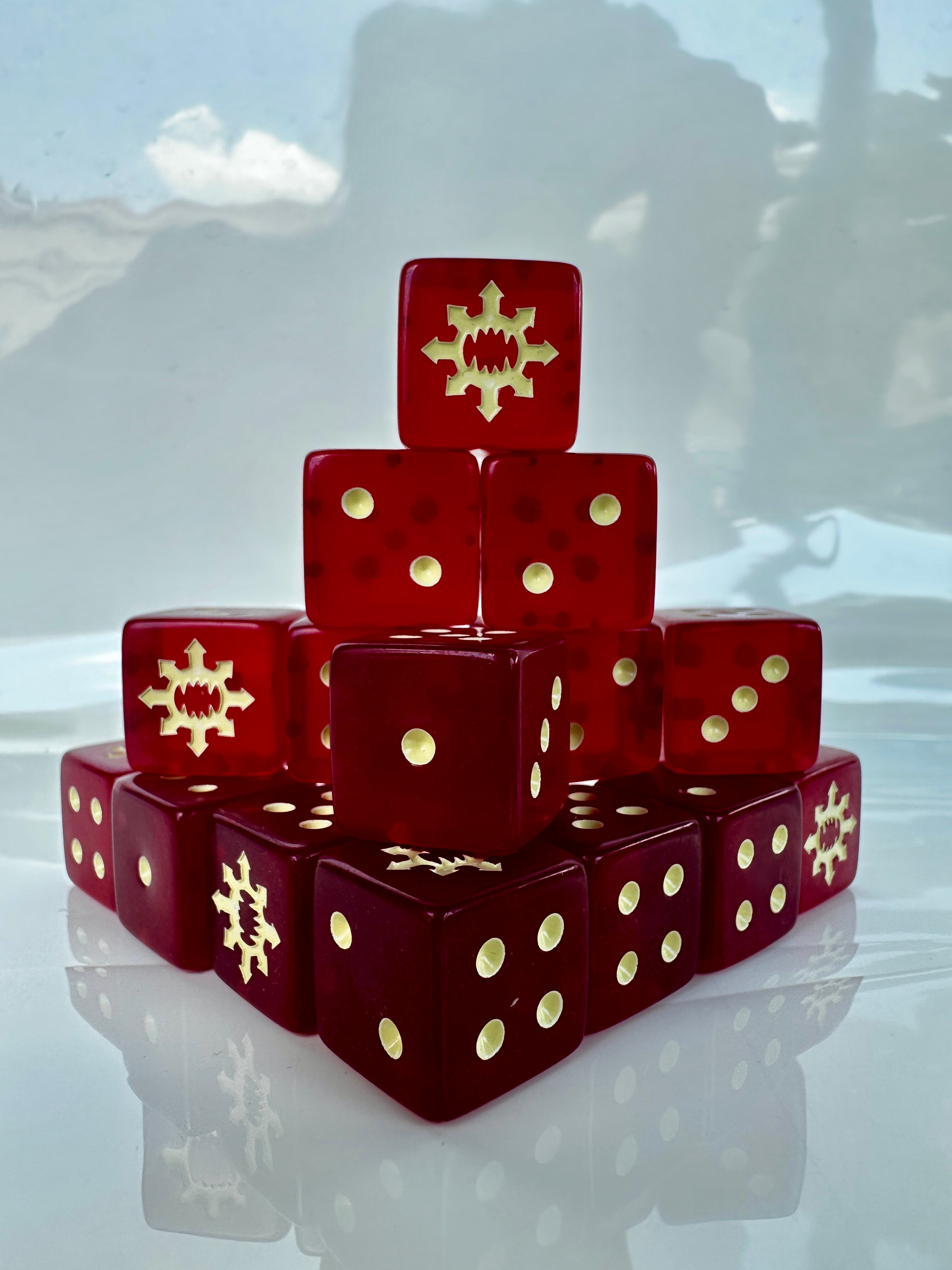 Warhammer Dice Set Special Spot Warhammer 40k World Swalter Dice WE Chop Dice Warhammer World Swallower