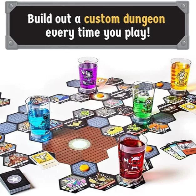 Cross-border dice battles, dice battles, board games, dungeon exploration and drinking party game playsets