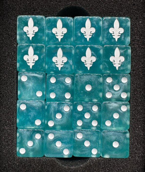 Adepta Sororitas Dice – Battle Nun Warhammer 40K Dice Set