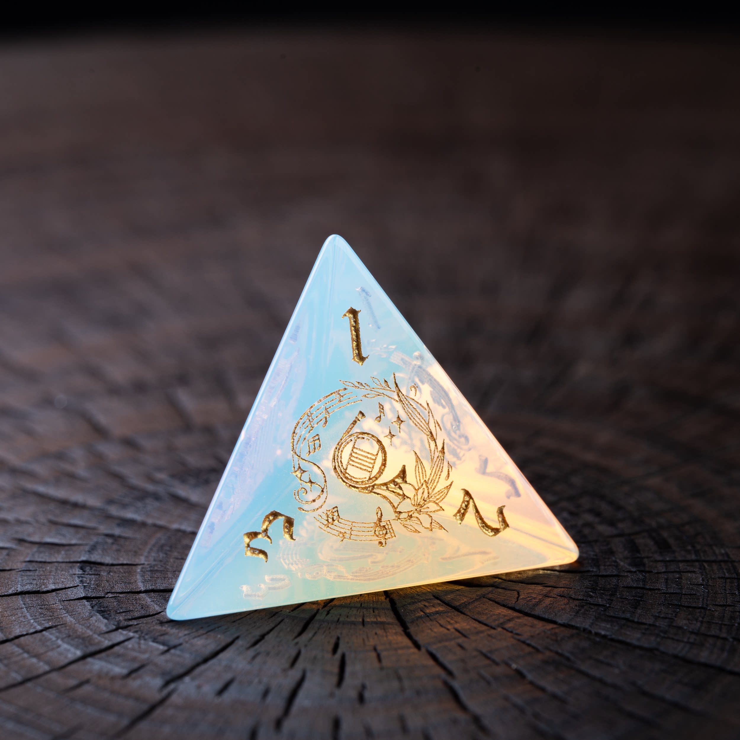 Harp Burst Opal DND Dice Set