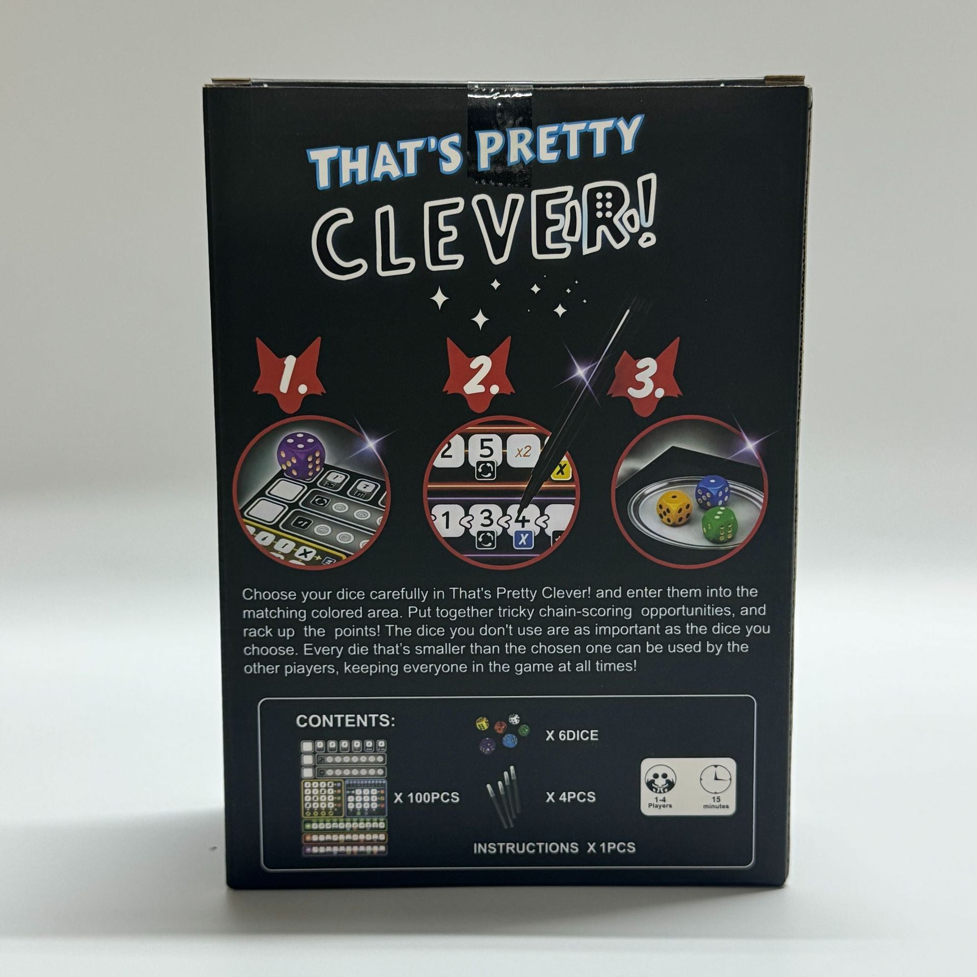 Cross-border new product: That's Pretty Clever, a dice rolling board game designed for smart thinkers