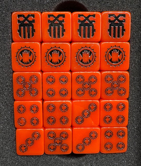 World Swallower Dice Set – Warhammer 40K AoS HH Board Game Dice | 10/15/20 Pieces