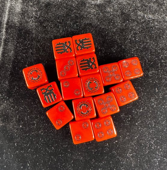 World Swallower Dice Set – Warhammer 40K AoS HH Board Game Dice | 10/15/20 Pieces