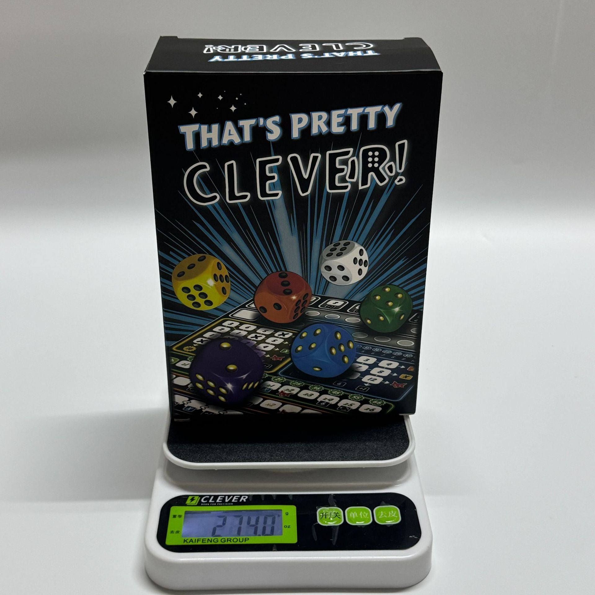 Cross-border new product: That's Pretty Clever, a dice rolling board game designed for smart thinkers