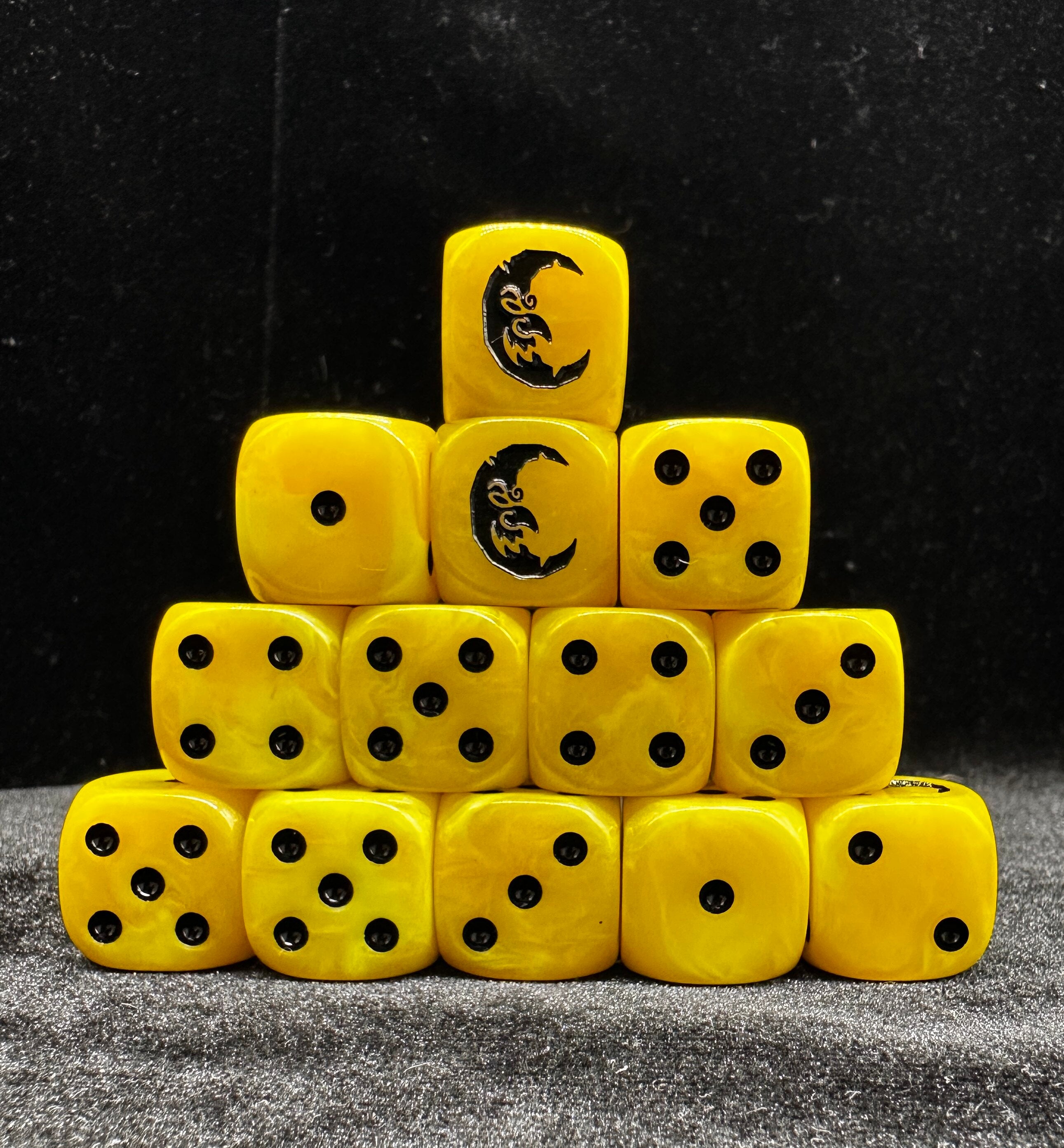 Vengeful Goblin Evil Moon Dice Set | Warhammer AOS Destruction Dice