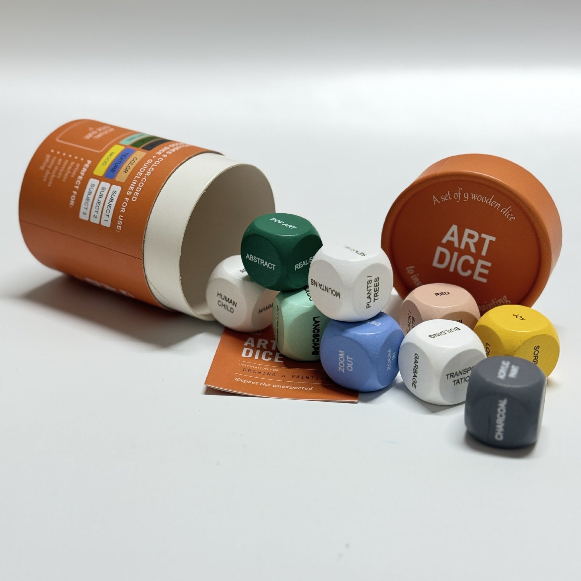 Cross-border ART DICE dice rolling dice decide what to draw—a fun and unique dice game