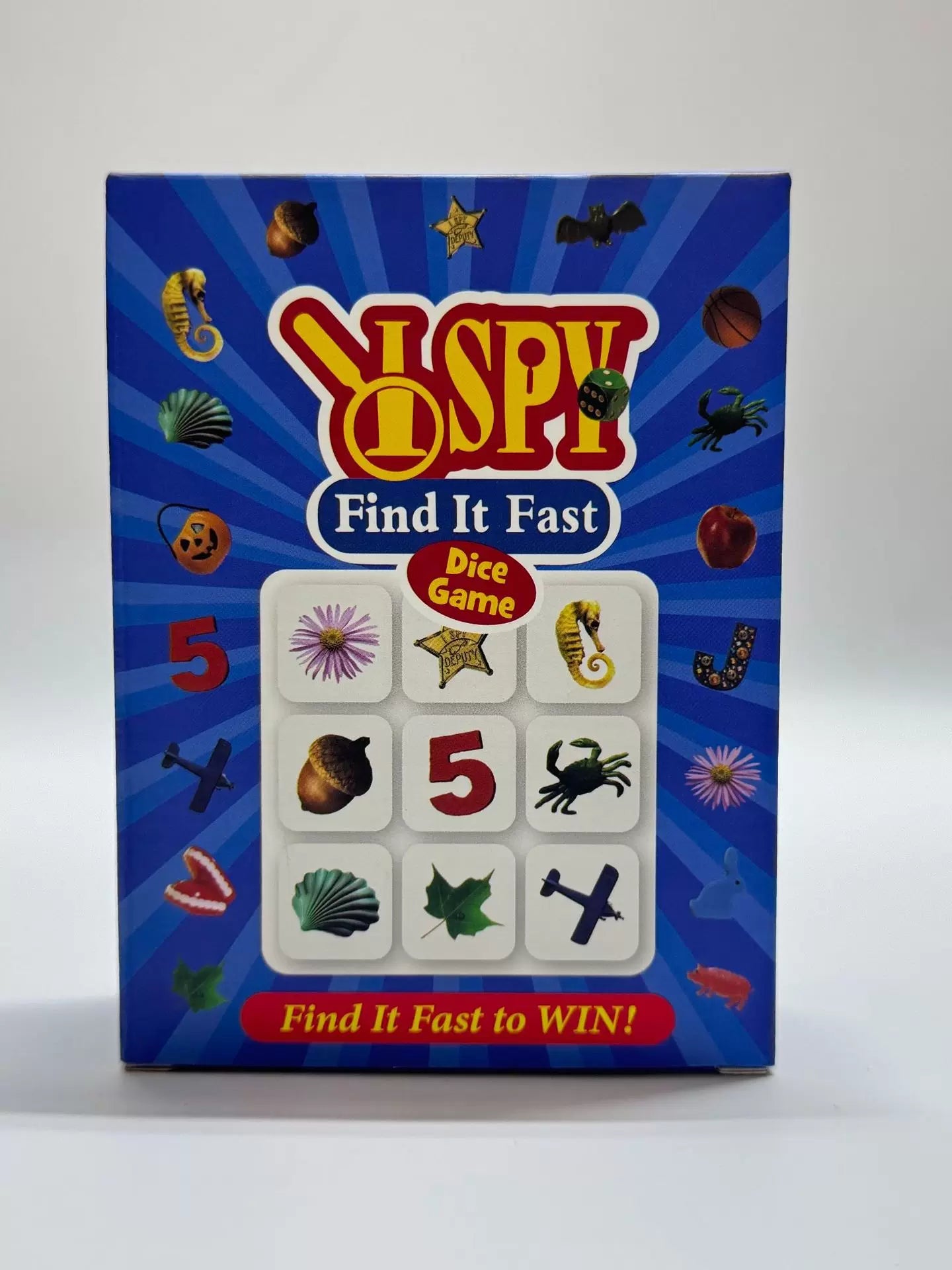 SPY Find It Fast Game is an immersive spy adventure fast-paced dice board game for children