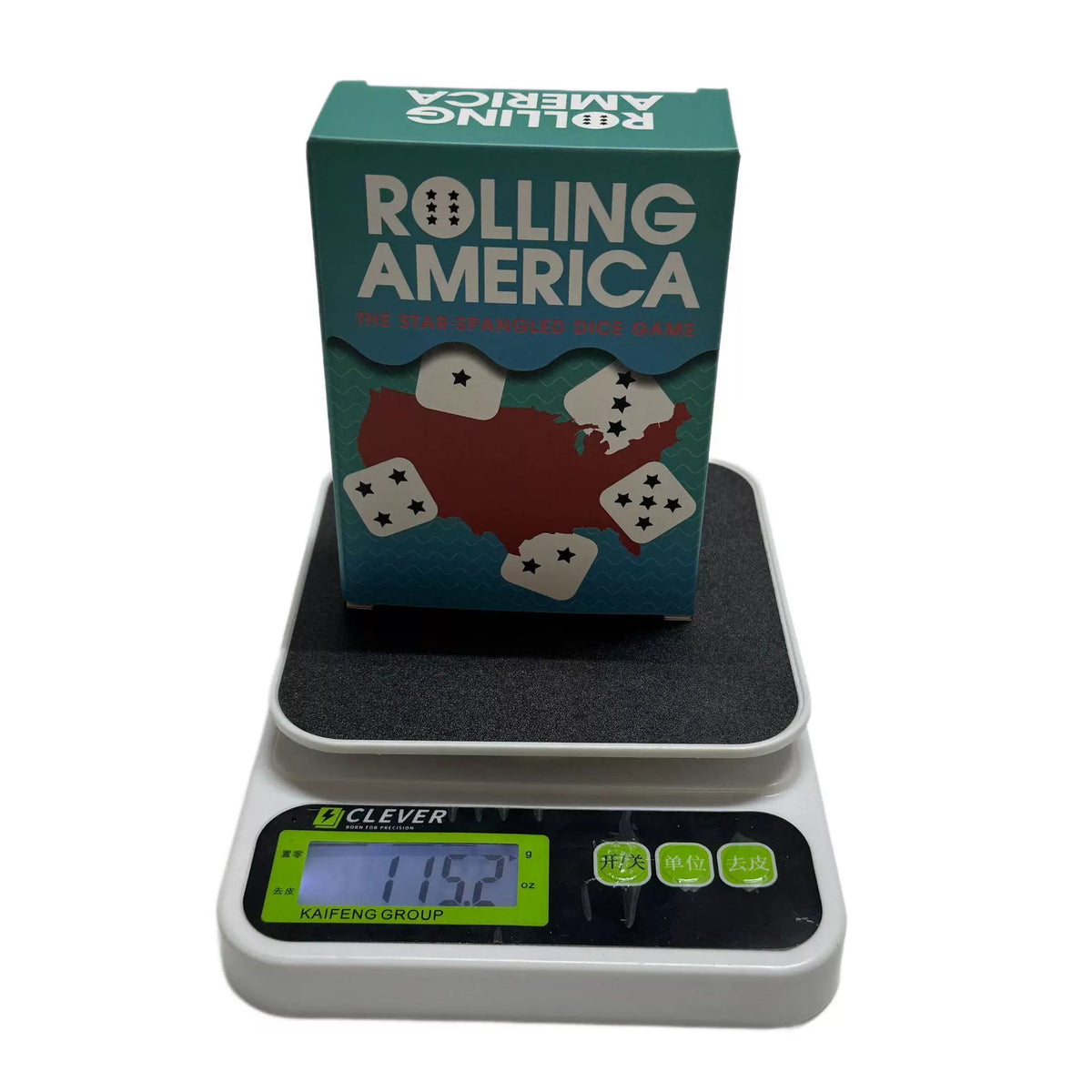 Cross-border Gamewright Rolling America Stars and Stripes Dice Board Game Parent-Child Puzzle Game Toy