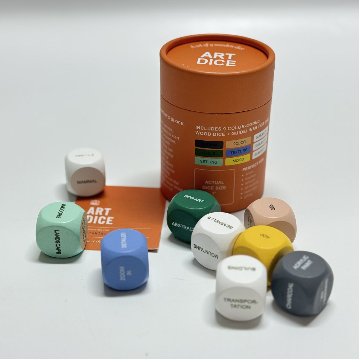 Cross-border ART DICE dice rolling dice decide what to draw—a fun and unique dice game