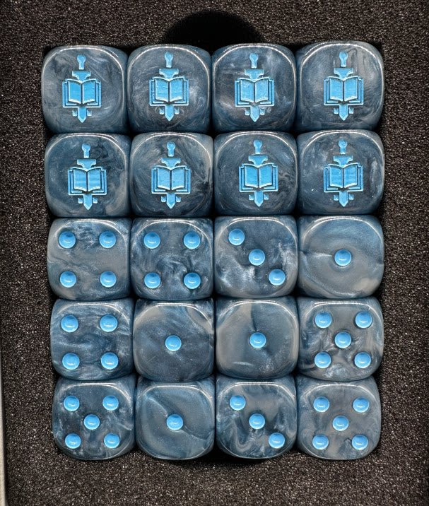 Grey Knights Dice Set | Warhammer 40K, AOS & Old World Tabletop Dice