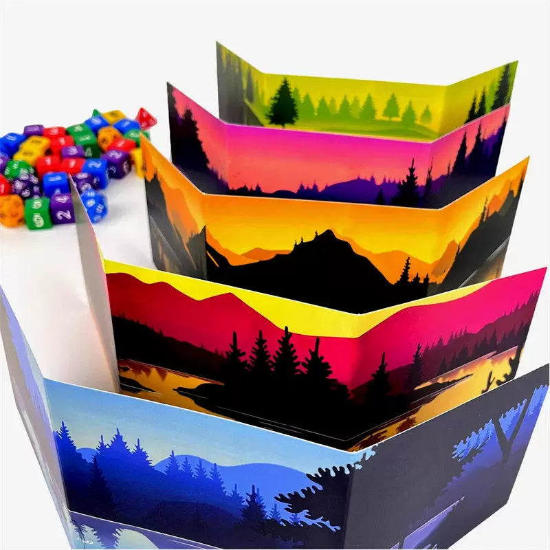 Lure Dice Board Game Cards Lure Dice Fishing Happy Cards Yarn Game Chinese and English with Expansion