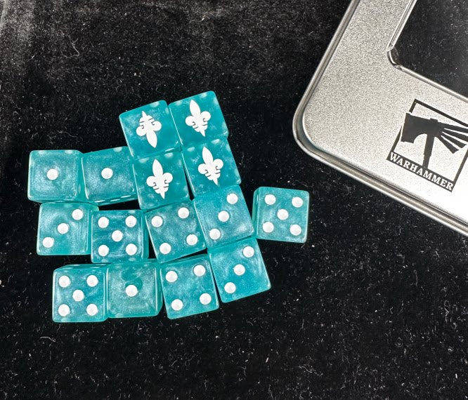 Adepta Sororitas Dice – Battle Nun Warhammer 40K Dice Set