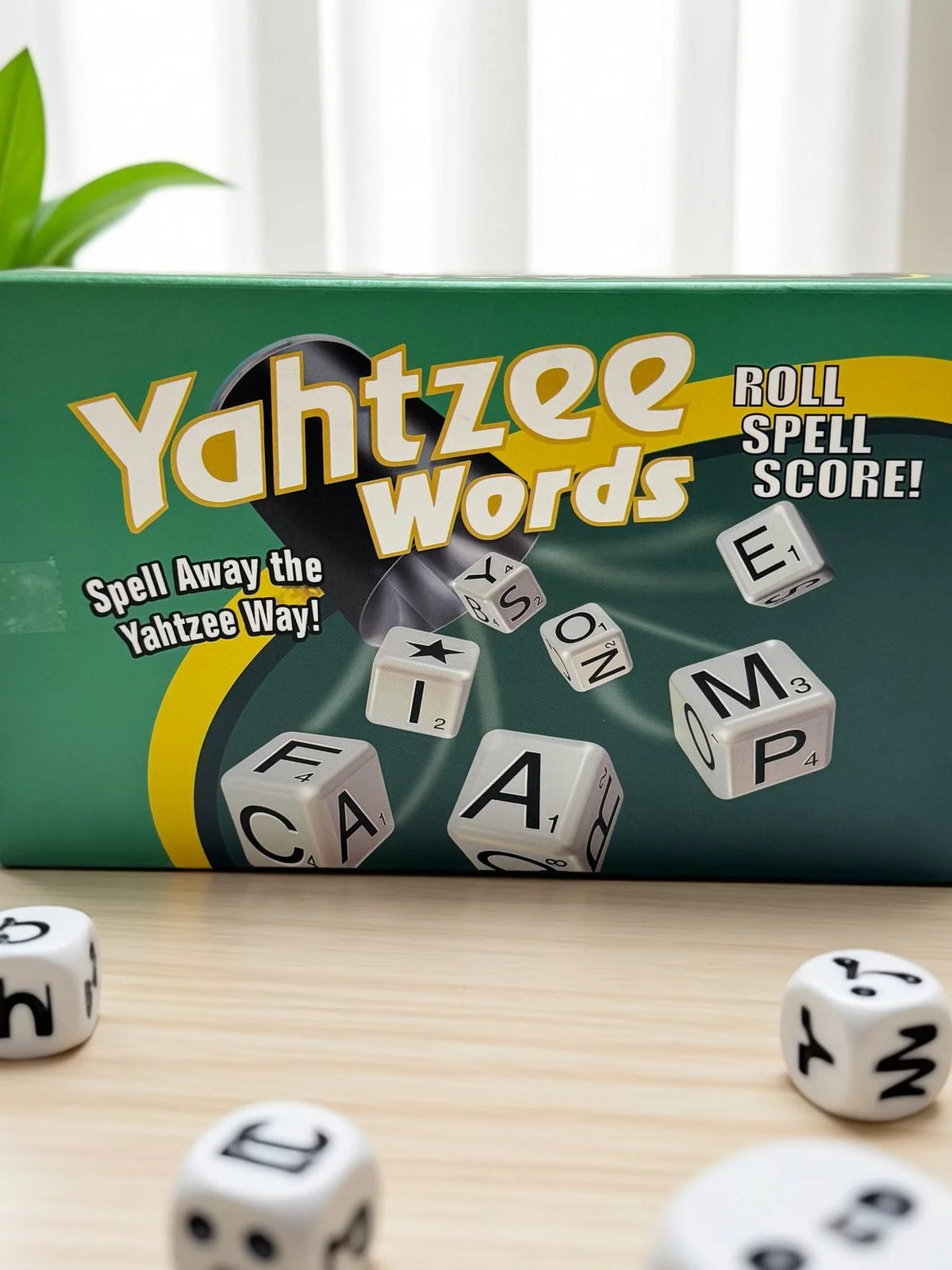 The new Winning Moves Yahtzee text game is suitable for gatherings with 2 or more players