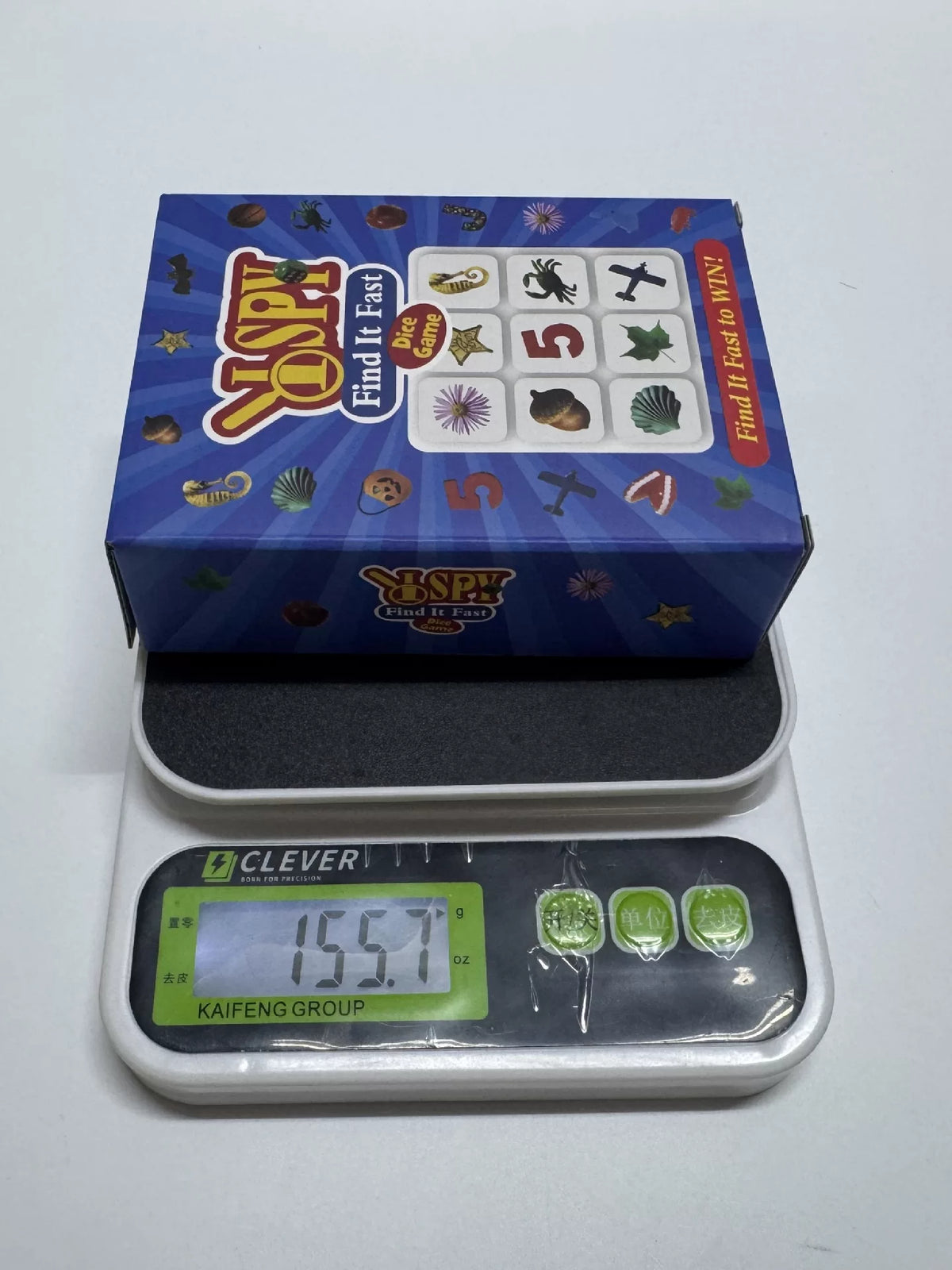 SPY Find It Fast Game is an immersive spy adventure fast-paced dice board game for children