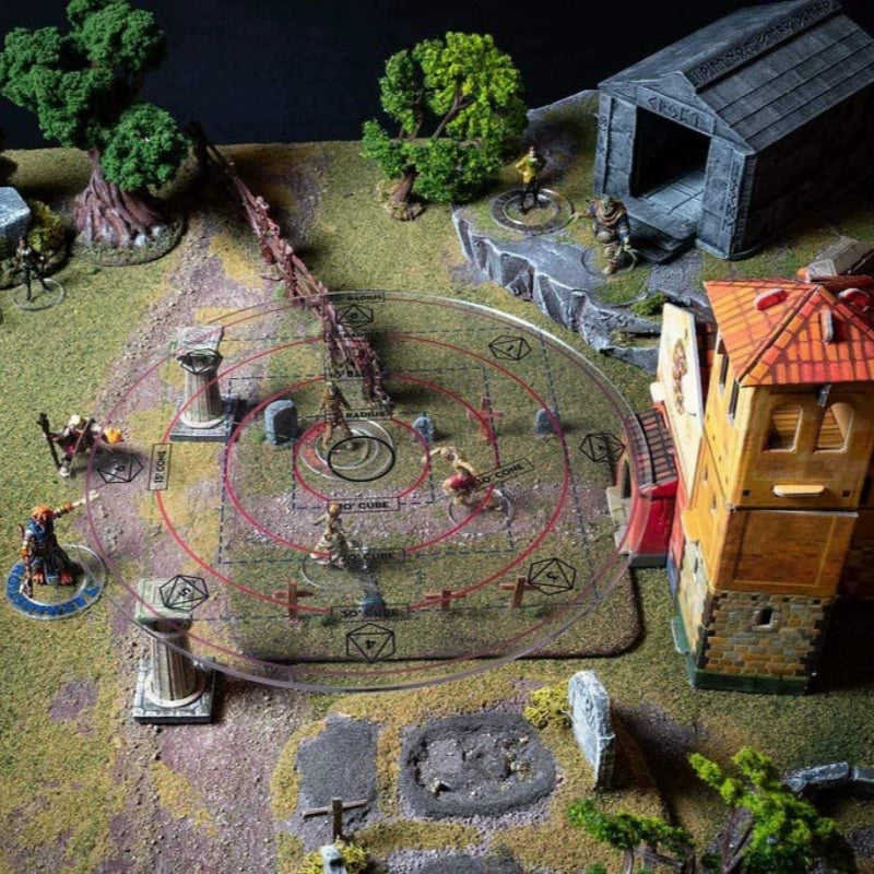 DND Dungeons & Dragons Spell AOE Rangefinder