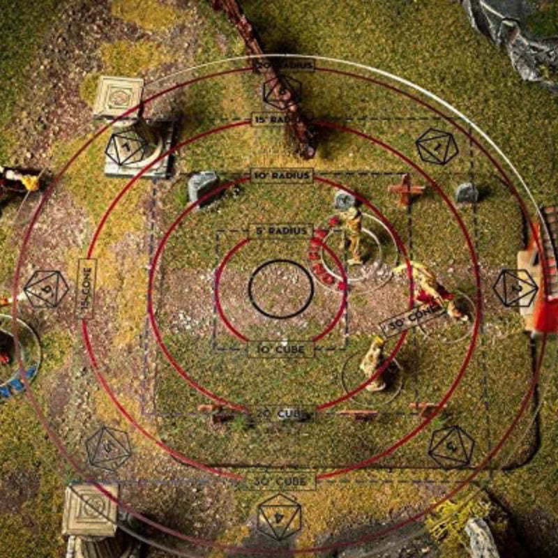 DND Dungeons & Dragons Spell AOE Rangefinder