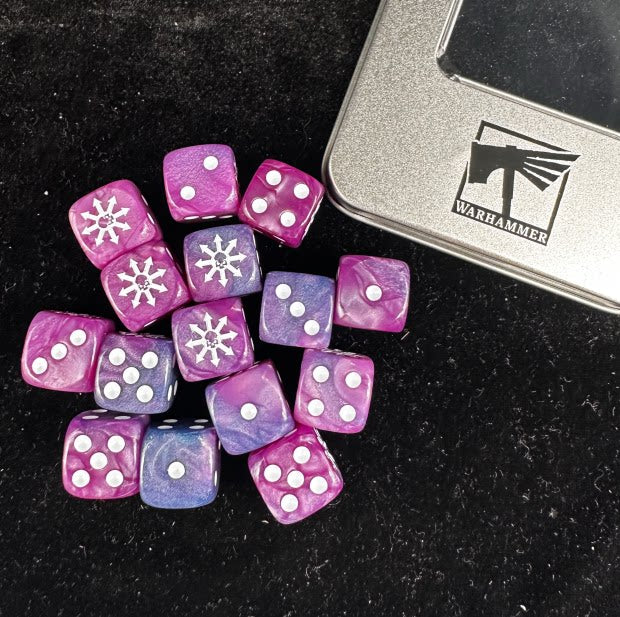Children of Chaos Dice Set | Warhammer AOS, 40K & Old World Evil God Dice