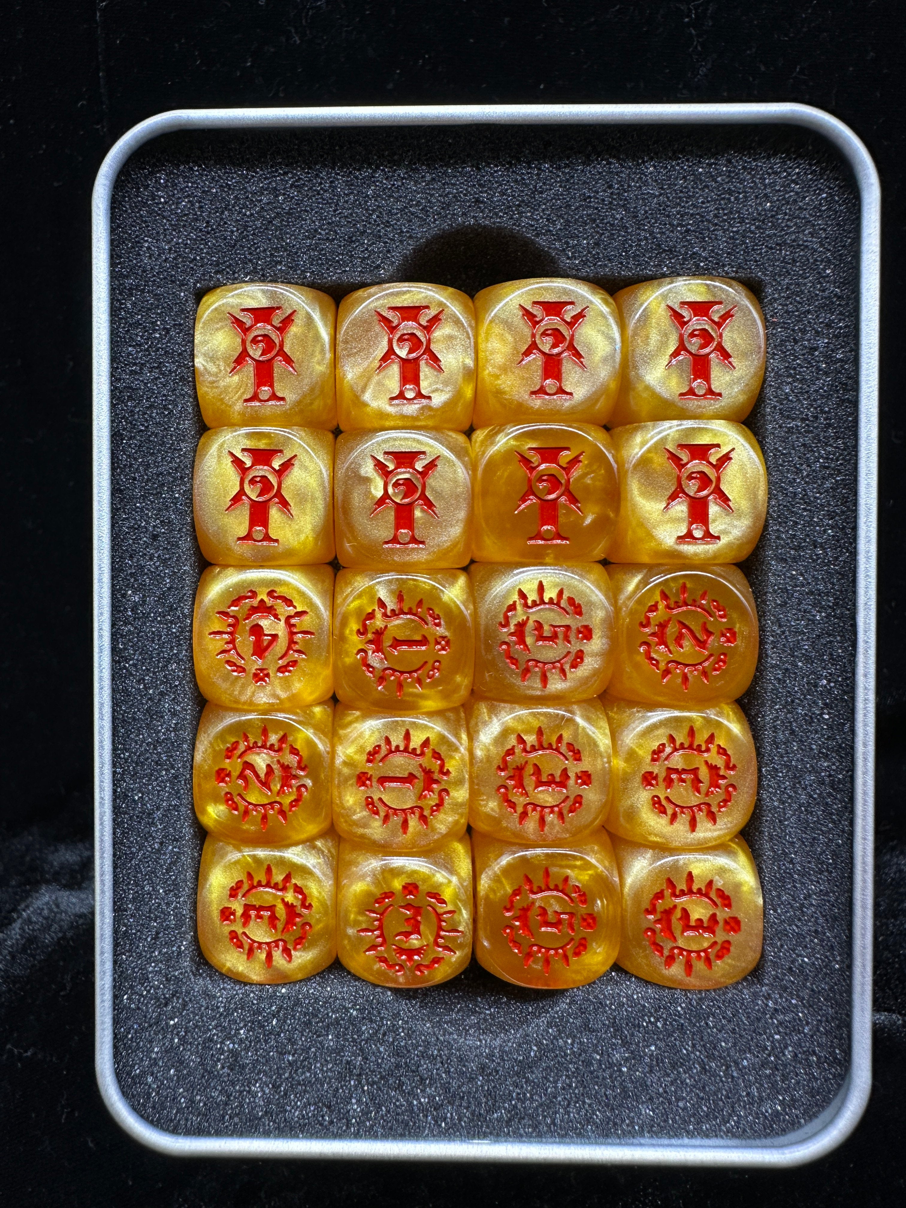 Warhammer Dice Elite Army 2.0 Warhammer 40k Warhammer Imperial Guard Dice 6-sided Dice Run Group Pieces