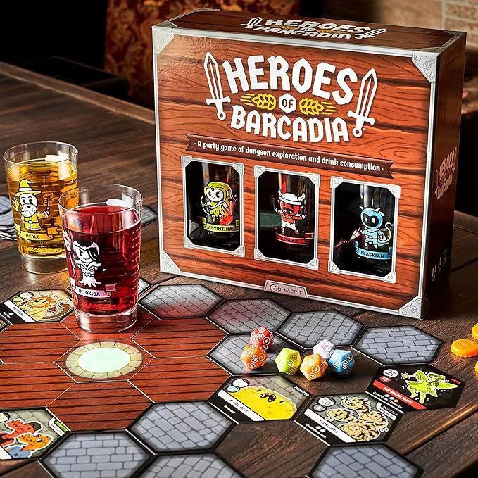 Cross-border dice battles, dice battles, board games, dungeon exploration and drinking party game playsets