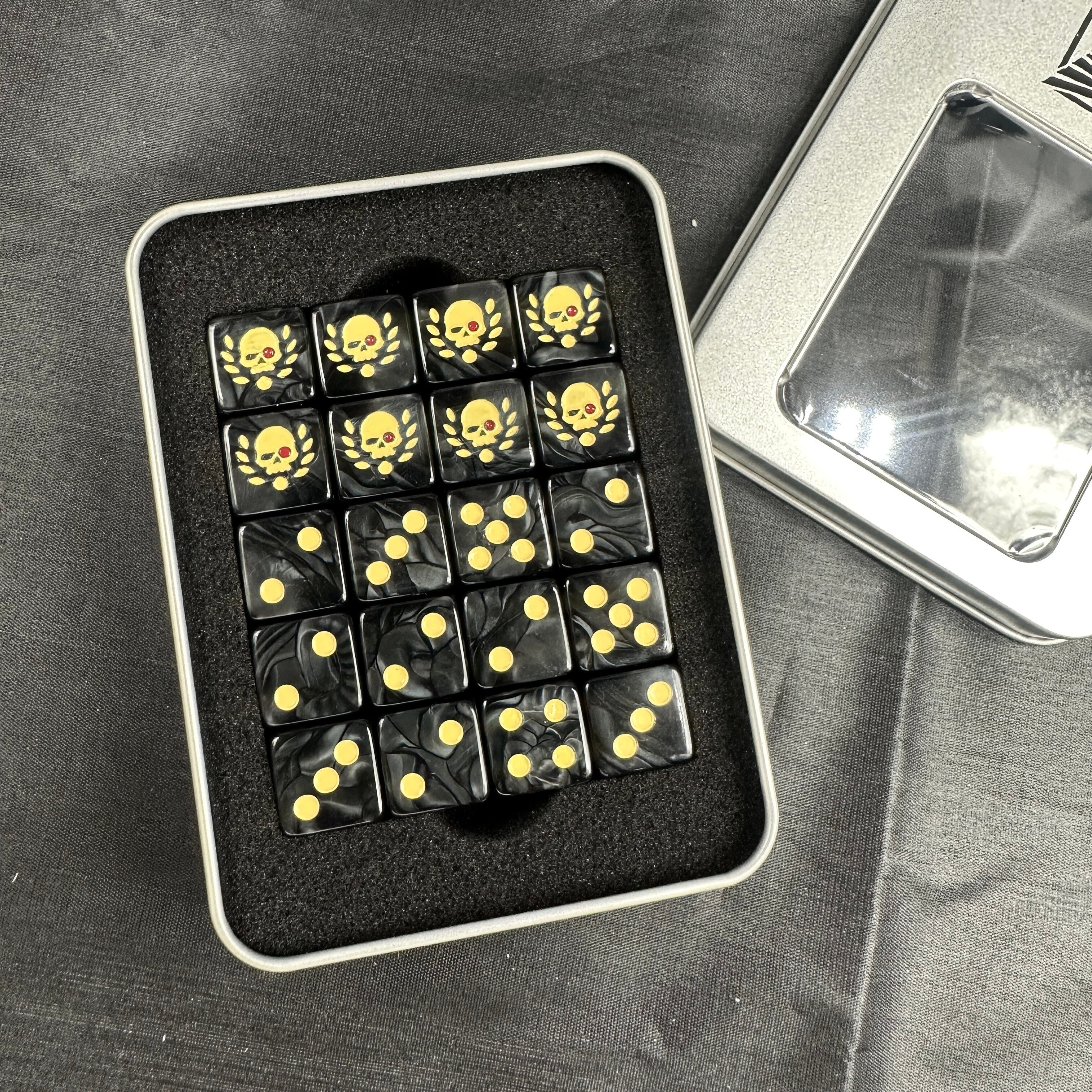 New Warhammer Astral Army Commissar Jarick Dice Set Warhammer Dice Warhammer 40k Dice