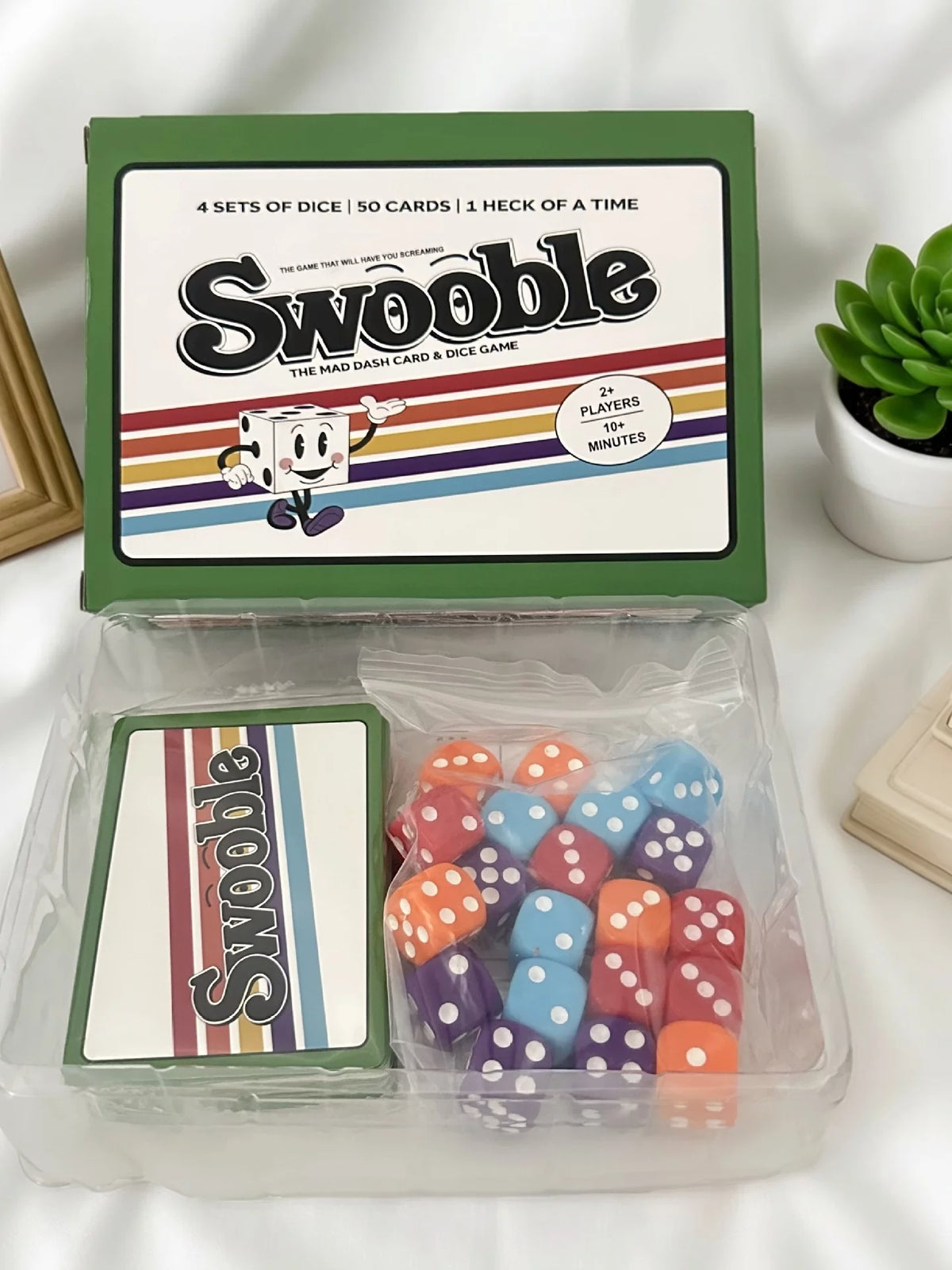 Swooble Dice Game | Family Party Board Game