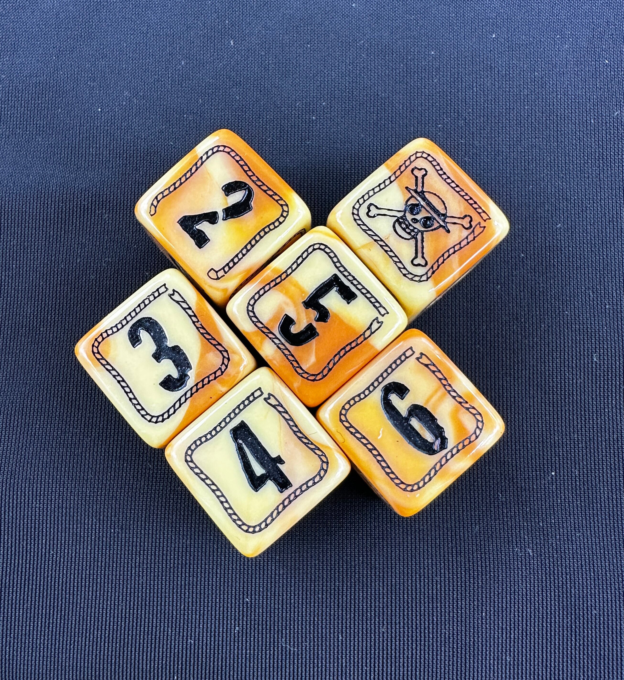 18mm One Piece Game D6 Dice
