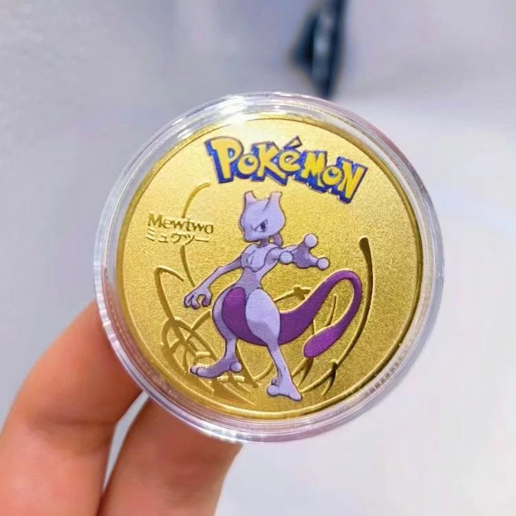 Pokémon Mewtwo Gold Coins | Bear Dice