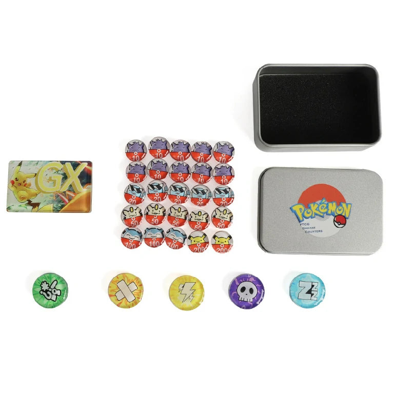 PTCG Damage Counter & Status Marker for GX Gengar Pokémon