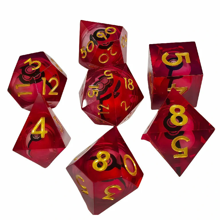 Pokémon Poké Ball DND Resin Dice Set