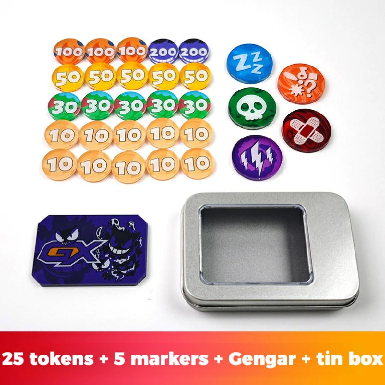 Pokémon PTCG Damage Indicator Tabletop Card Battle Scoreboard