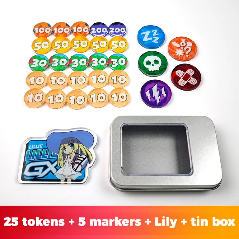 Pokémon PTCG Damage Indicator Tabletop Card Battle Scoreboard