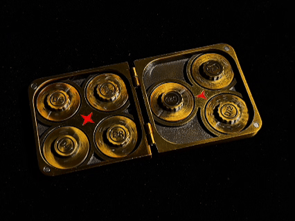 Unique Metal Dice Spinner - Fidget Spinner Dice | Bear Dice