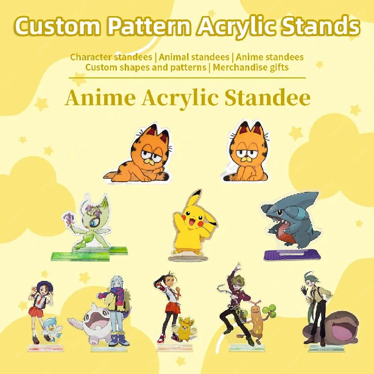 Custom Acrylic Standees – Personalized transparent acrylic standees, including celebrity figurines, board game characters, cartoon and anime figures, and pet desktop ornaments. - Bear Dice