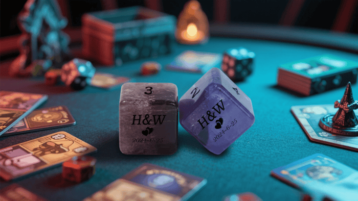 Custom 6 Sided Dice