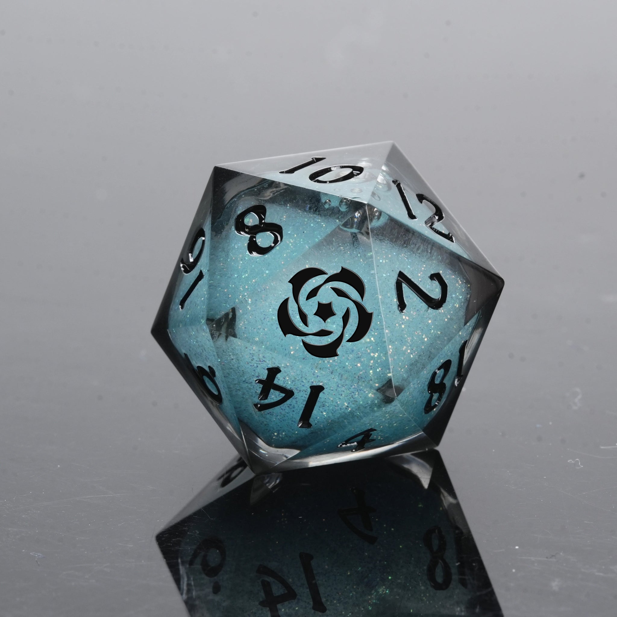 Custom Personalized Dice - Custom Wedding Dice Unique Wedding Anniversary Liquid Core Dice Gifts with Engravable Names, Dates, Symbols, Patterns - Bear Dice