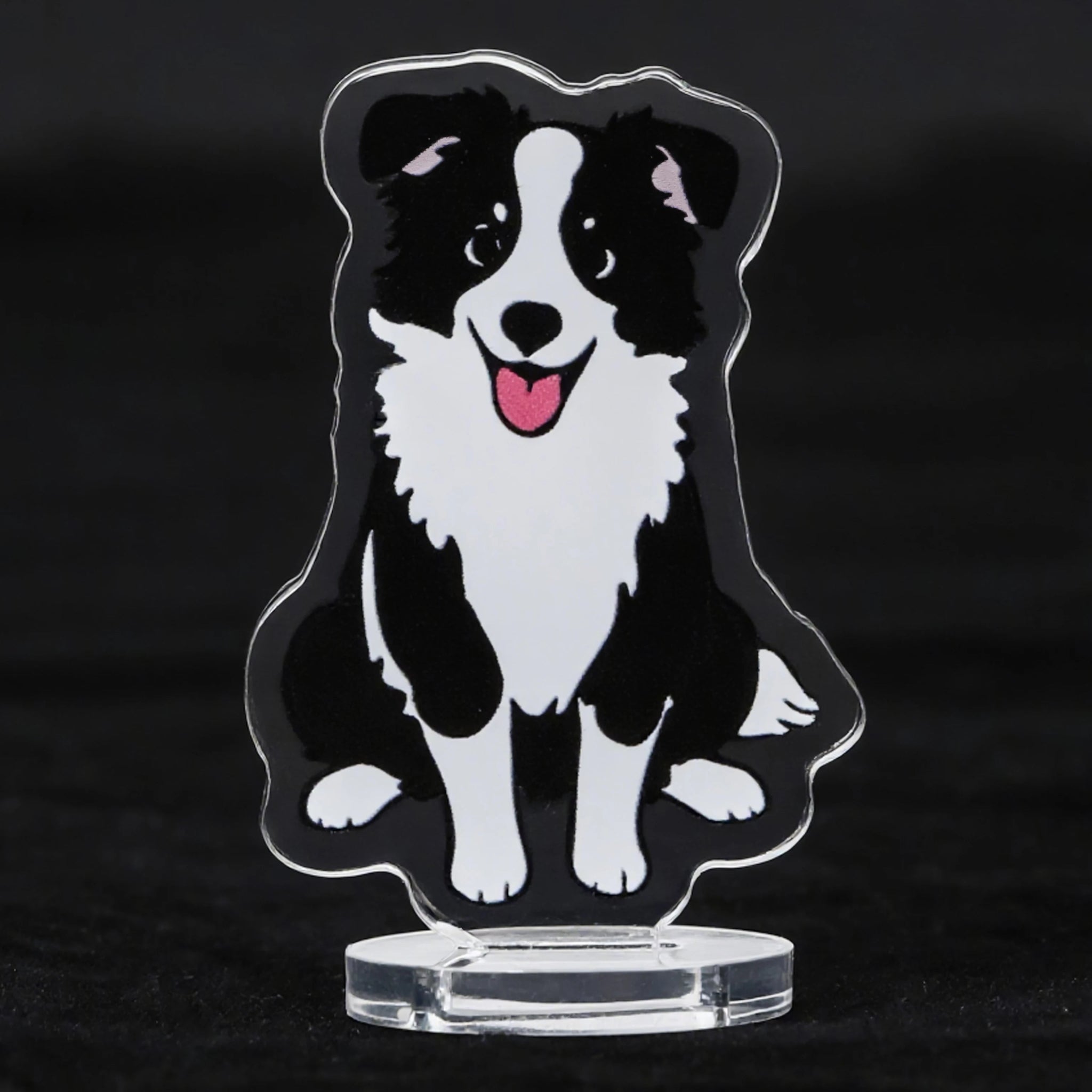 Cute Acrylic Puppy Standee Gift Set - Bear Dice