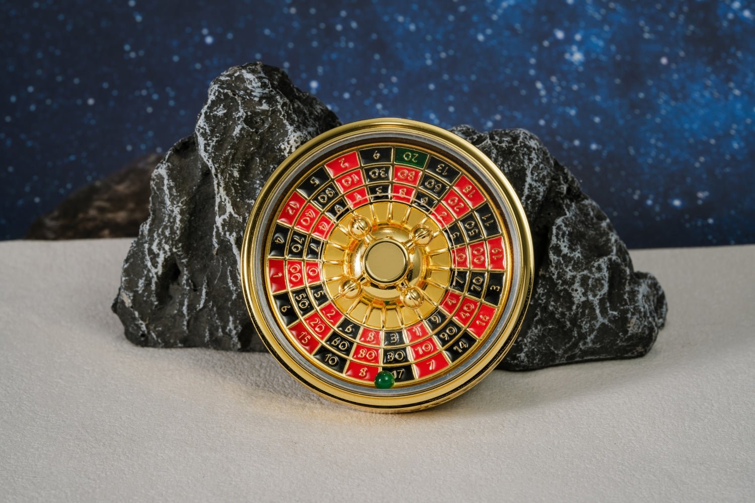 Dice Spinner — Multi - Functional Metal Wheel of Fortune DND Dice Spinner - Bear Dice