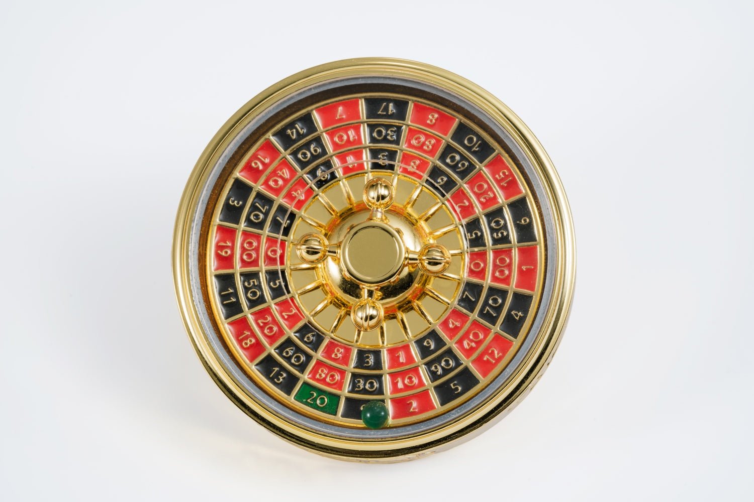 Dice Spinner — Multi - Functional Metal Wheel of Fortune DND Dice Spinner - Bear Dice