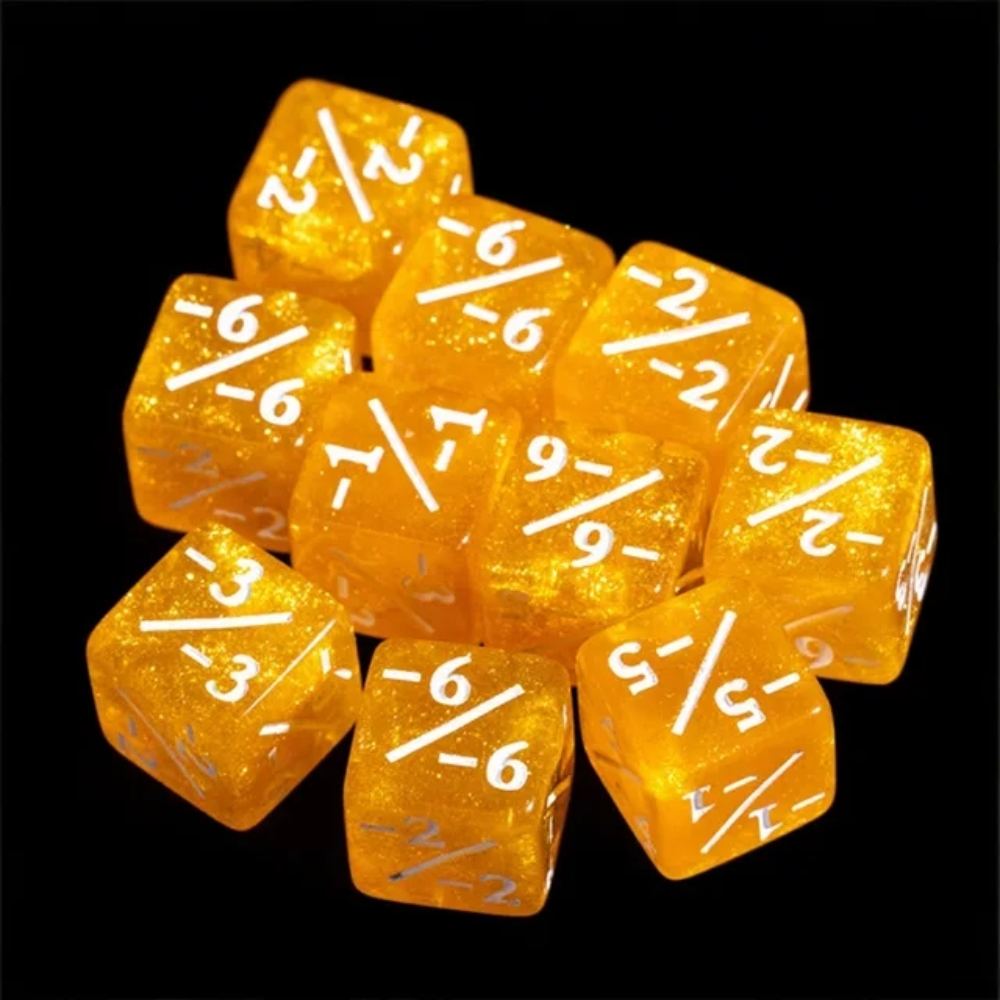 DND dice 12mm glitter D6RPG Baldur's Gate Cthulhu 6 - sided dice - Bear Dice