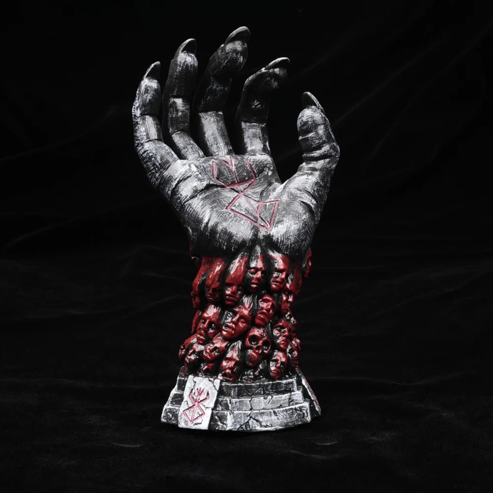 DND Dice board game accessories dark magic hand shape ornaments 24.5cm - Bear Dice