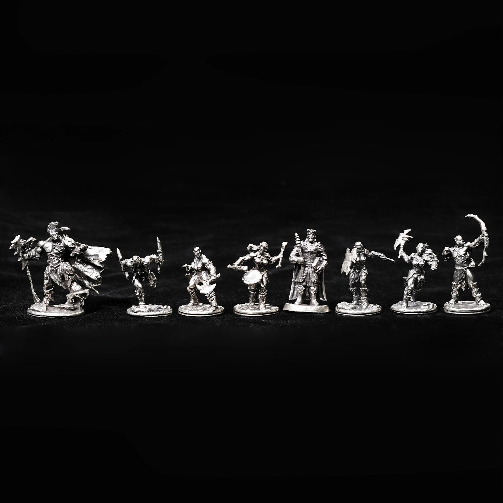 DND Dice board game accessories metal fantasy character miniatures desktop chess collection - Bear Dice