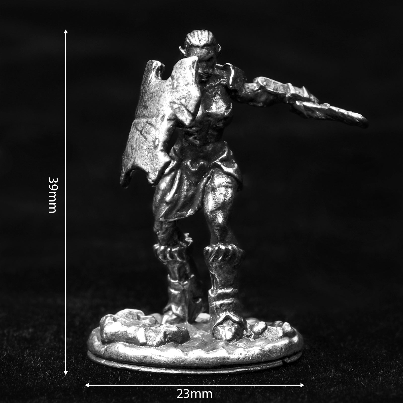 DND Dice board game accessories metal fantasy character miniatures desktop chess collection - Bear Dice